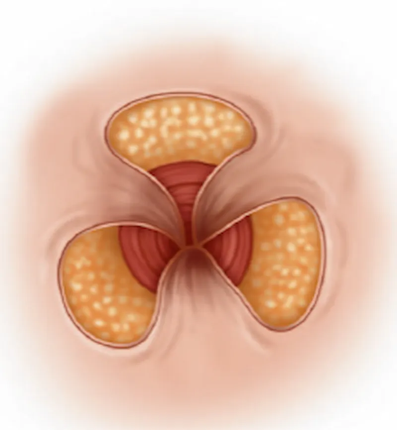 Técnica de Milligan-Morgan (hemorroidectomia aberta)
